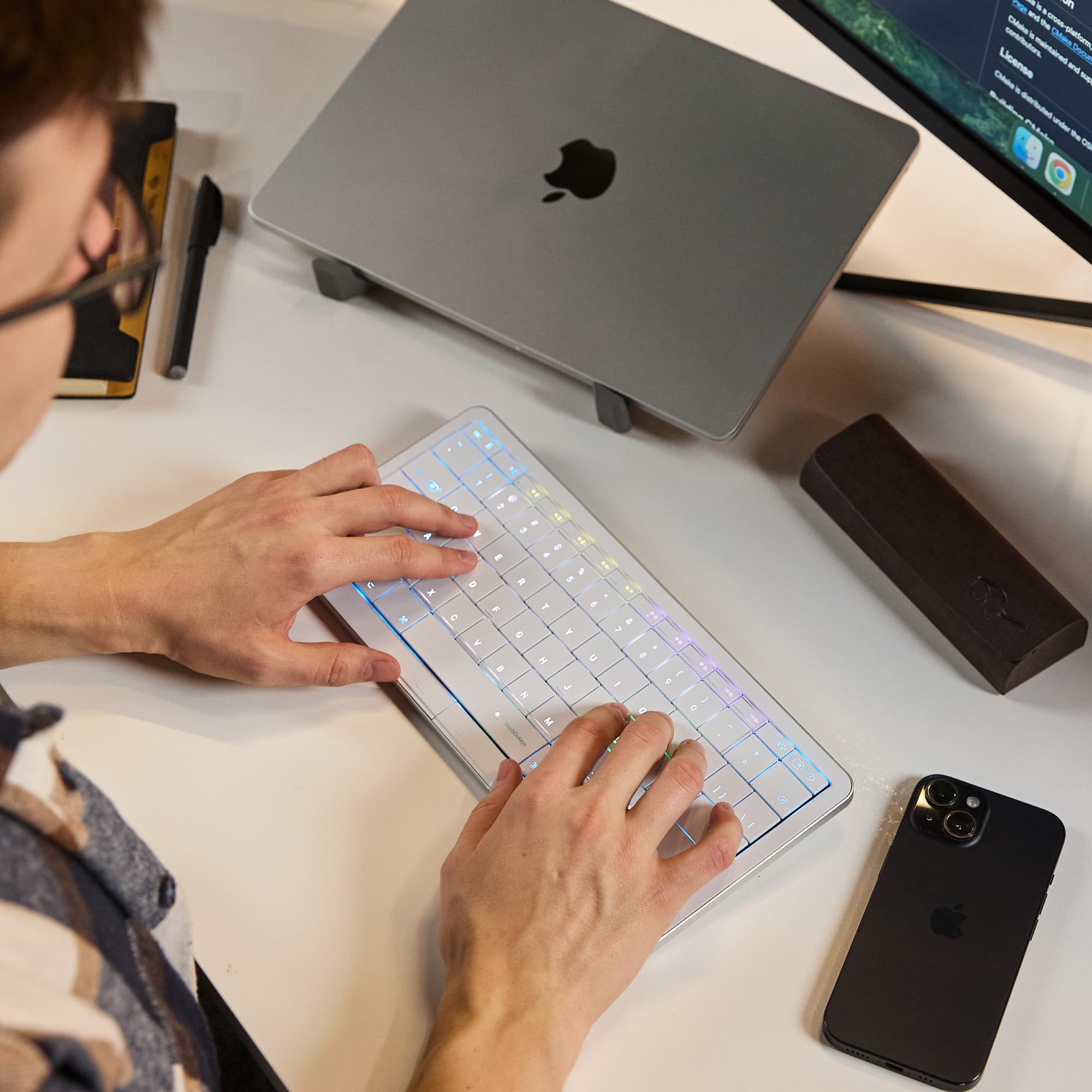 Amazon.com: Clevetura CLVX S Mac | Teclas táctiles y gestos AI